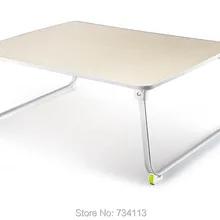 Многофункциональный складной столик из алюминиевого сплава для дома, кровати, ноутбука, журнального чайного столика, напольный столик 50*30 см, деревянный цвет