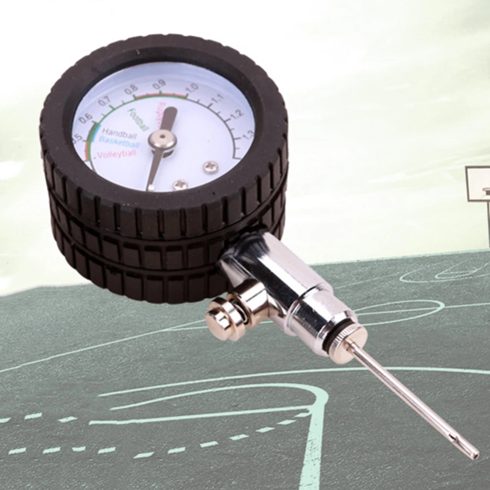 Basketball Football Volleyball Accesoories Sports Equipment Air Pressure Gauge Barometer Tool