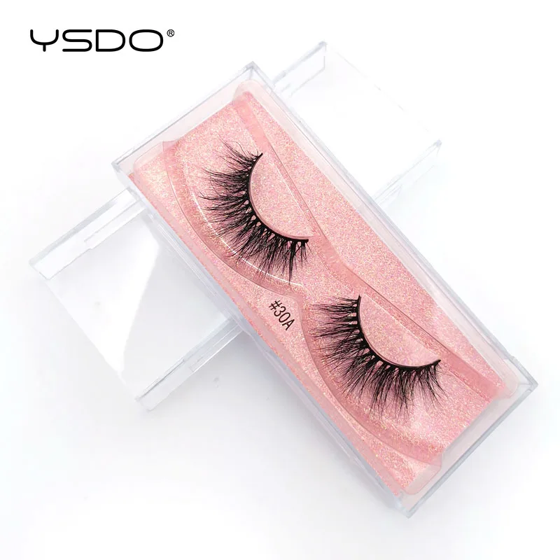 YSDO, 1 пара, 3D норковые ресницы для макияжа, пушистые норковые ресницы, натуральные длинные накладные ресницы, накладные ресницы для наращивания, Maquillaje 39A