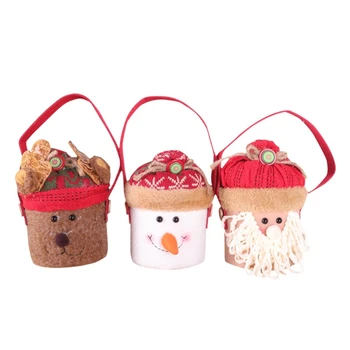 

Xmas decoration Candy Party Gift Bag Decorations Xmas Storage Packing Wrapper