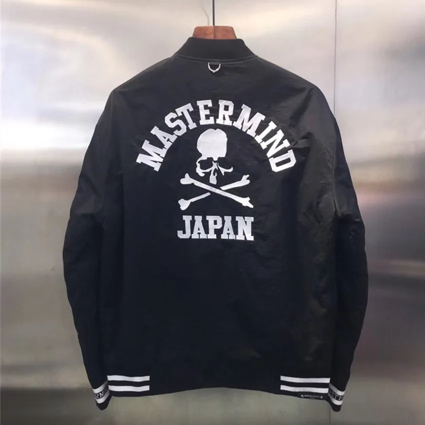 

Embroidery Mastermind Japan Jacket Women Men 1:1 High Quality Mastermind MA-1 Bomber Coat Flight Air Force Pilot Jackets