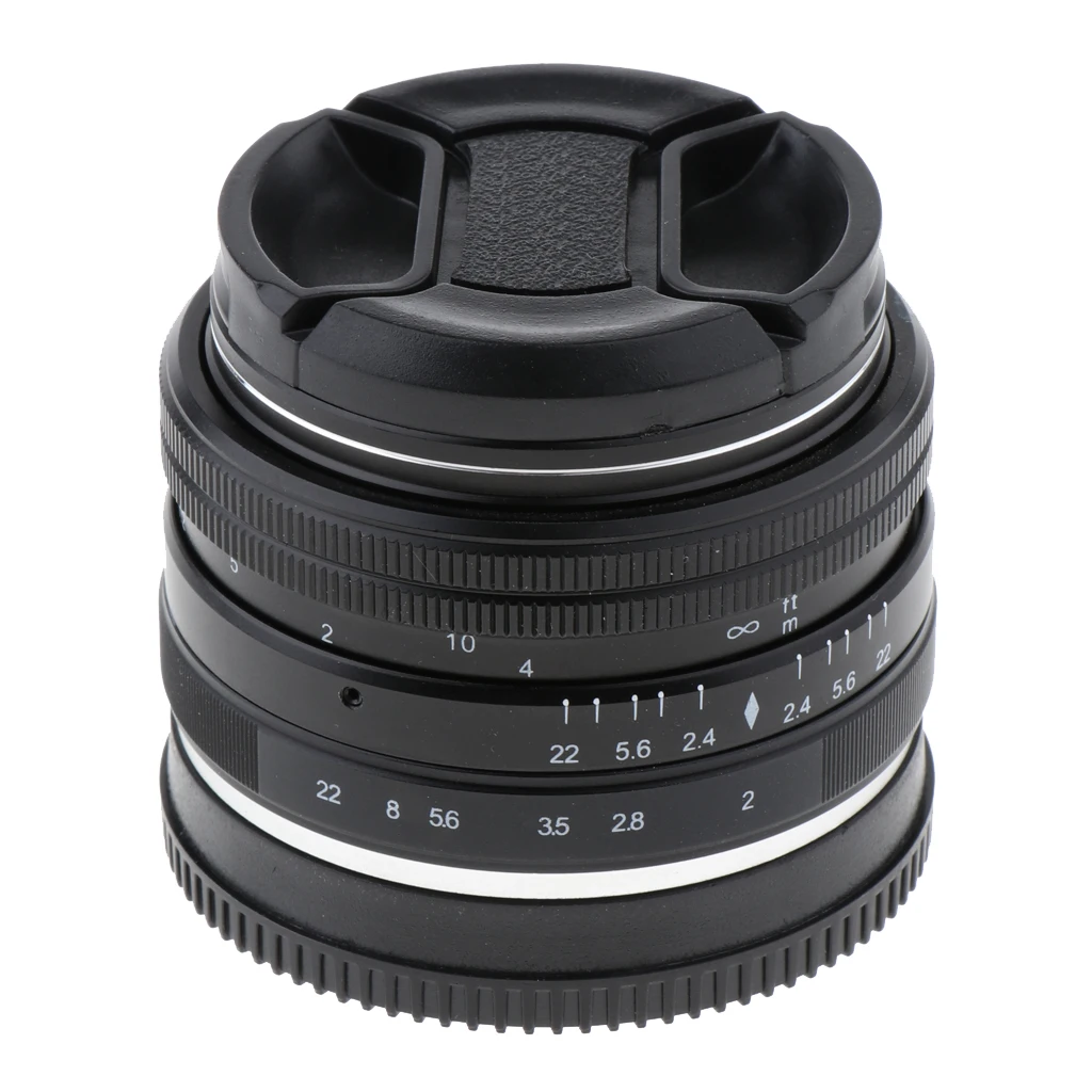 50 мм f/2,0 HD ручной фокус MF Prime объектив для sony E Mount NEX A5000 A5100 A6000 A6100 A6300