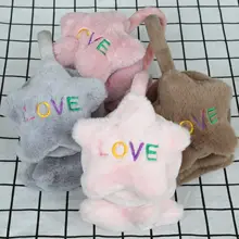 Корейский Звезда Любовь наушники зимние взрослые теплые наушники