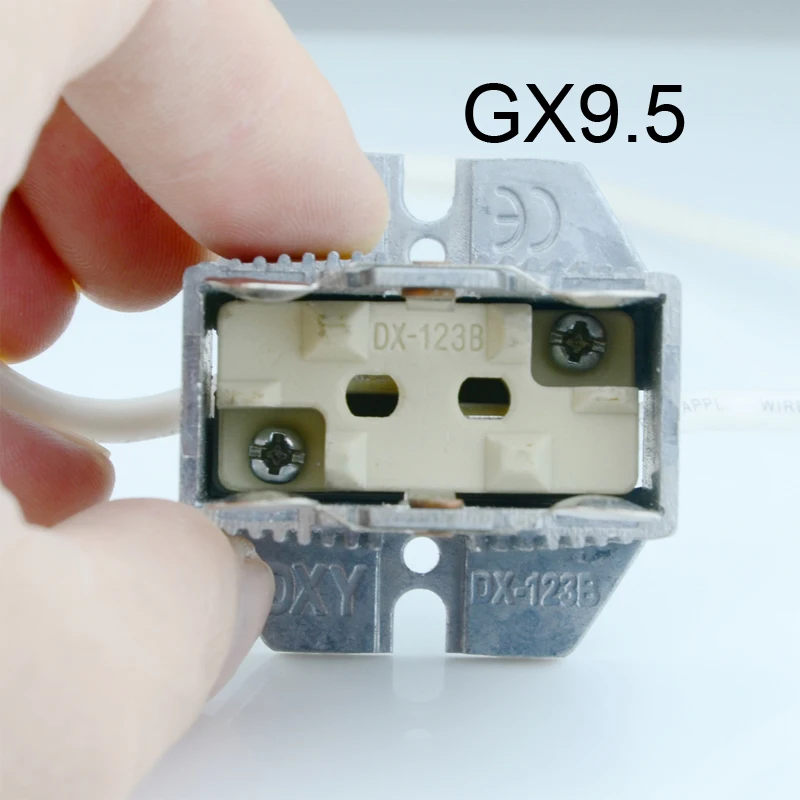 Цоколь лампы 150 Вт 200 Вт 250 Вт 575 Вт 1000wGX9. 5 GY9.5 G9.5 Bi pins держатели ламп, HMI MSD MSR HTI CSR галогенный HID светильник патрон