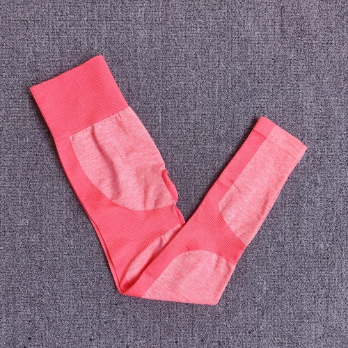 PantsOrange Бесшовный комплект для йоги, одежда для фитнеса, спортивная одежда, высокая талия, женские леггинсы для спортзала, колготки, мягкий пуш-ап спортивный бюстгальтер, 2 шт., спортивные костюмы - Цвет: PantsOrange