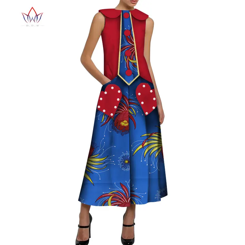 Африканские платья для женщин Dashiki жемчужное длинное Африканское восковое Платье с принтом Элегантное свадебное платье в африканском стиле WY5038 - Цвет: 14