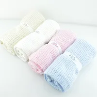 Muslin Baby Blanket Knitted Newborn Swaddle Wrap Blankets Baby Stuff  Infant Cotton Bedding Quilt For Bed Sofa Stroller Blankets 2