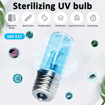 

3 X UVC Ultraviolet Germicidal Disinfection Light Quartz Bulb Lamp Ozone LED Light