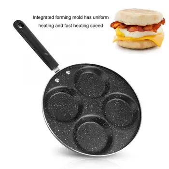 

Household Aluminum Breakfast Frying Pan Non-Stick Cooking Pan with Handle Kitchen Utensils 24.5cm Kitchen Cooking