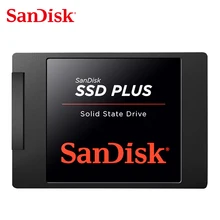 Sandisk SSD Plus 1 ТБ 480GB 240GB 120GB Внутренний твердотельный жесткий диск SATA III 2," ноутбук твердотельный диск SSD