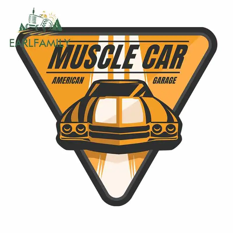 

EARLFAMILY 13cm x 10.7cm Music Car Badge Car Stickers RV VAN 3D DIY Fine Decal Bumper Trunk Truck Graphics JDM Vinyl Wrap