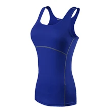 Женские спортивные безрукавки быстросохнущие дышащие тянущиеся колготки жилет для йоги ZJ55