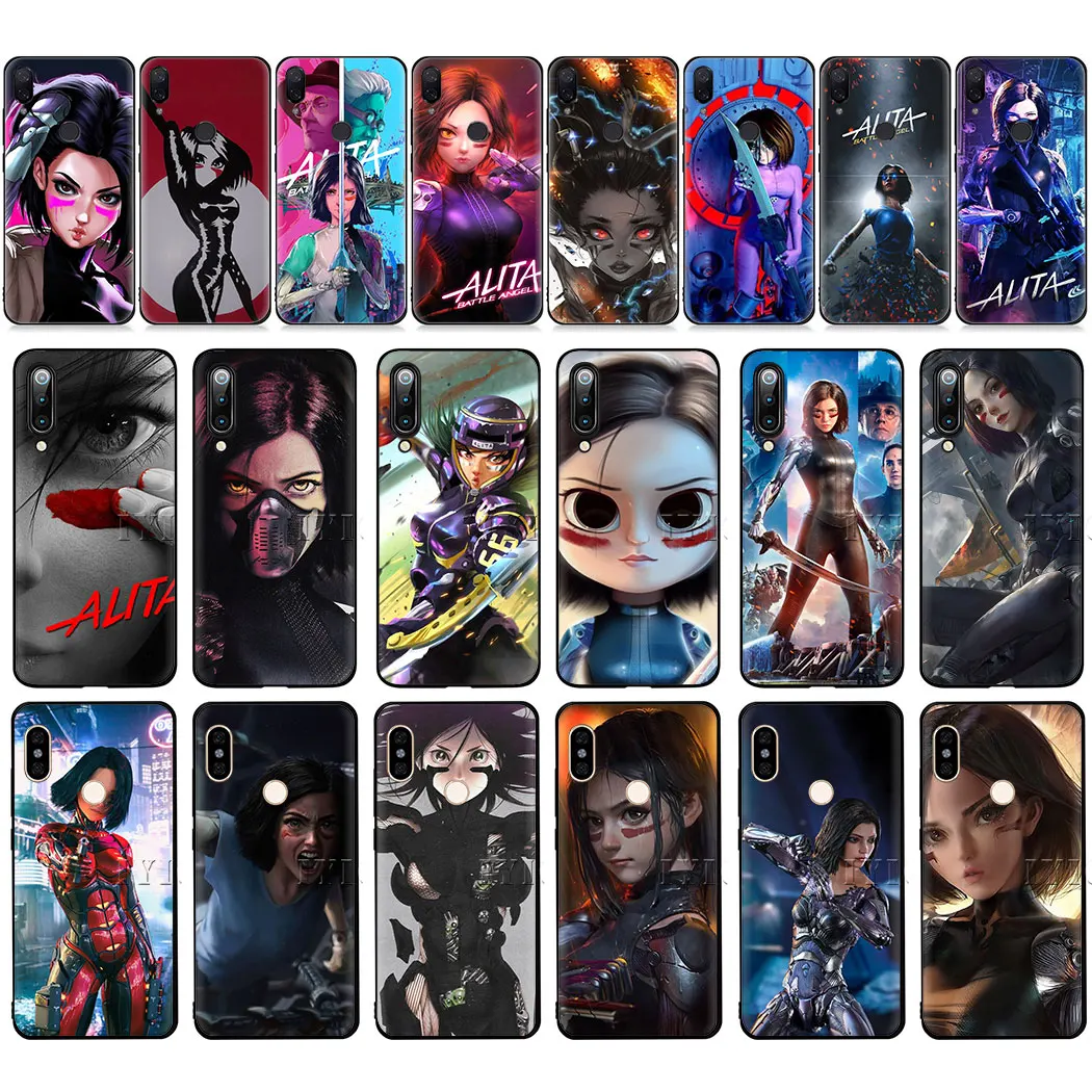 Alita Battle Angel Movie Soft phone Case for Redmi Note 4X 5 7 K20 6 Pro 5A Prime Go Cover | Мобильные телефоны и