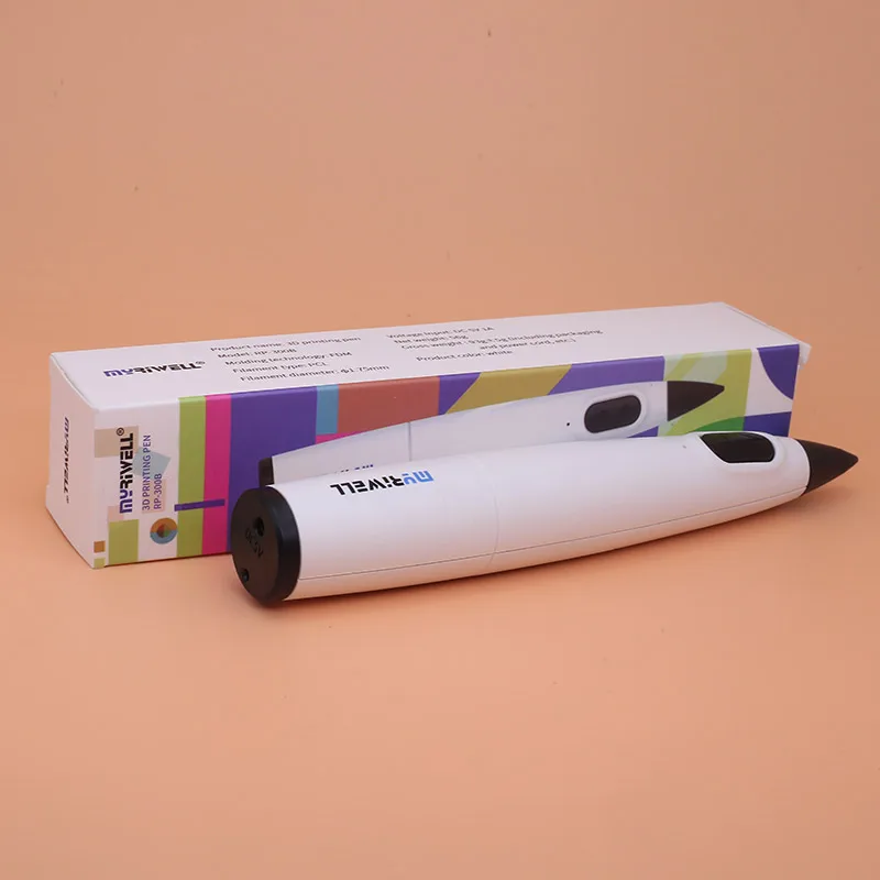 myriwell 3D pen 3d 1.75mm PLA filament ,50m PCL filament , Smart birthday gift ,Christmas presents, new Year's gifts