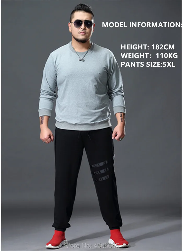 Мужские спортивные штаны для бега, свободные эластичные Стрейчевые штаны размера плюс, большие 6XL, 7XL, Broek Mannen, спортивные штаны, Hombre, мужская одежда