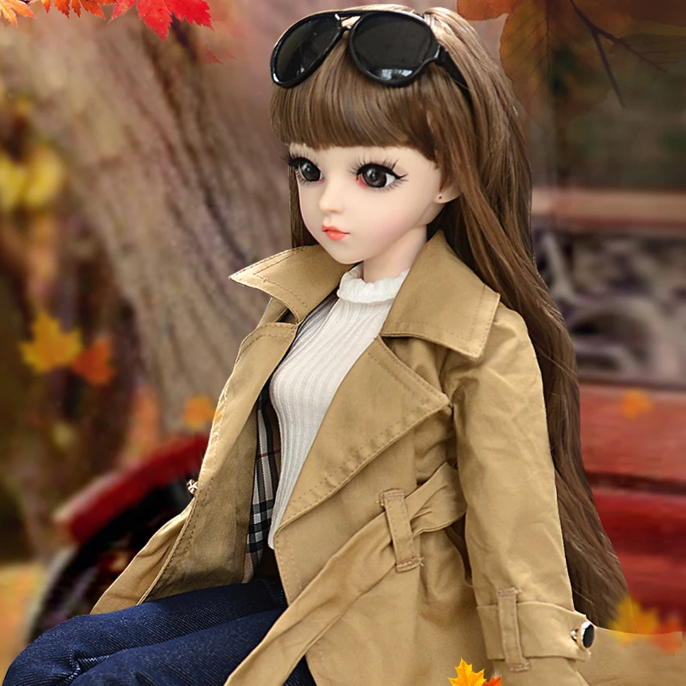 60 см BJD кукла модная Девочка Кукла SD кукла 18 шаров шарнирные куклы Модная Кукла как подарок