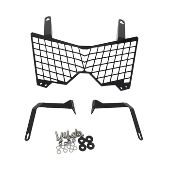 

For Kawasaki KLR650 2008-2015 Front Headlight Lens Cover Frame Light Protector