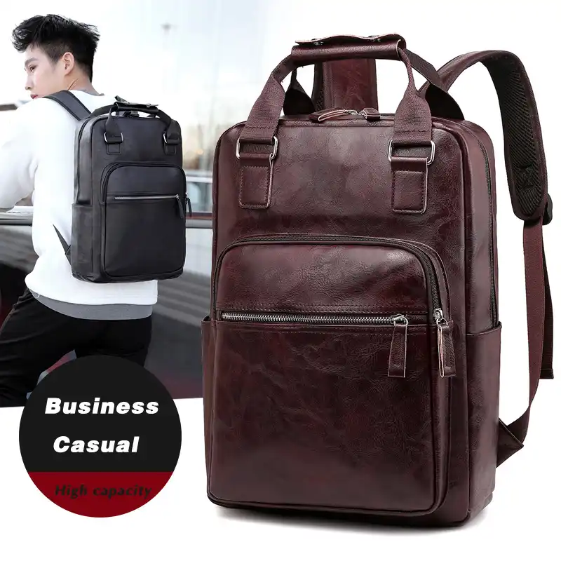 designer laptop backpack mens