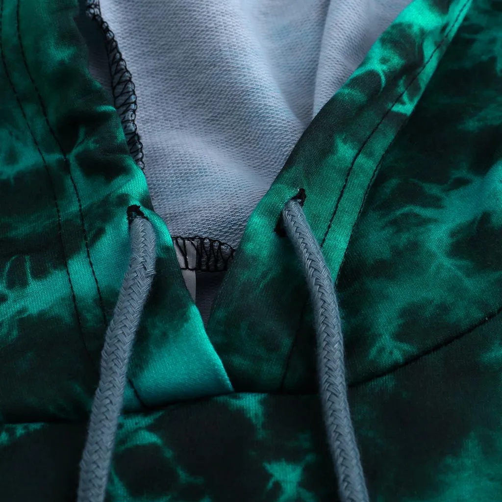 Для мужчин s Dyeing Joggers Осенняя Толстовка с принтом галстука топ брюки наборы спортивный костюм Фитнес Бодибилдинг мужские толстовки брюки джоггеры