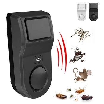 

Ultrasonic Pest Repeller Control Rodent Rat Mouse Repeller Electronic Anti Mosquito Mouse Repeller UK Plug