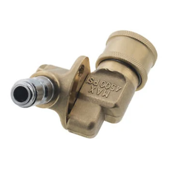 

4500PSI Coupler Quick Connect Connector Nozzle Inlet outlet Adjustable