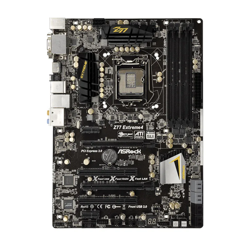 Материнская плата Z77 extreme ME4 для игрового ПК ASRock Intel LGA 1155 DDR3 32G Xeon E3-1245 Core i7 i5 i3