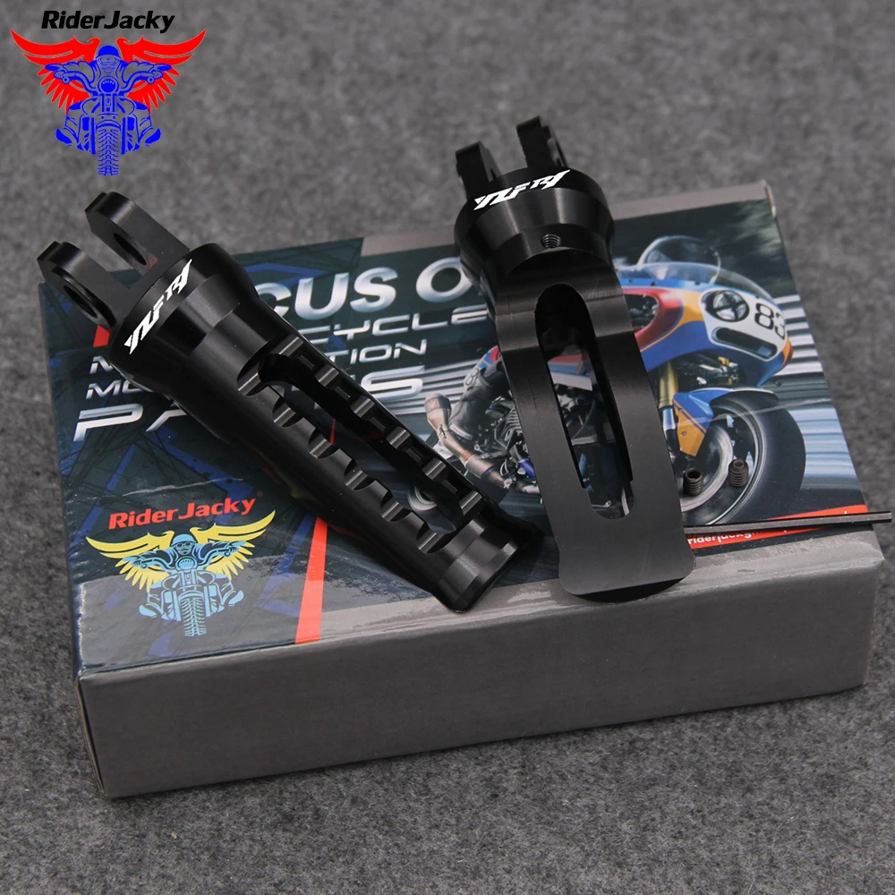 Передняя подножка RiderJacky CNC для мотоцикла подножки педаль Yamaha YZFR1 YZF-R1 YZF R1 &amp R1M R1S