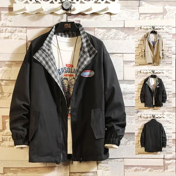 

bomber jacket men casual brand mens jackets and coatsJ06 92% polyester 8%nylon new style