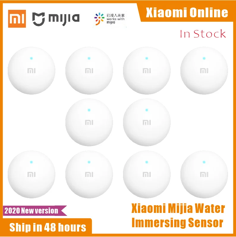 Новинка 2020 беспроводной погружной датчик воды Xiaomi Mijia водонепроницаемость IP67