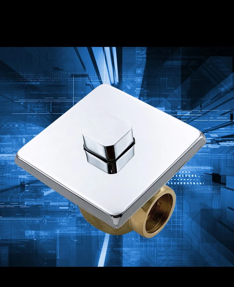 Description Picture 2 of itemToilet Flush Valve Manual WC Squat Pan Brass Valve Self-closing Flush Time-extended Press Type In-wall Delay Urinal Components