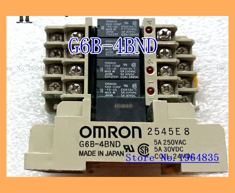 

Relay and the base G6B-4BND G6B-1114P G6B-1174P JY PC1A 24V