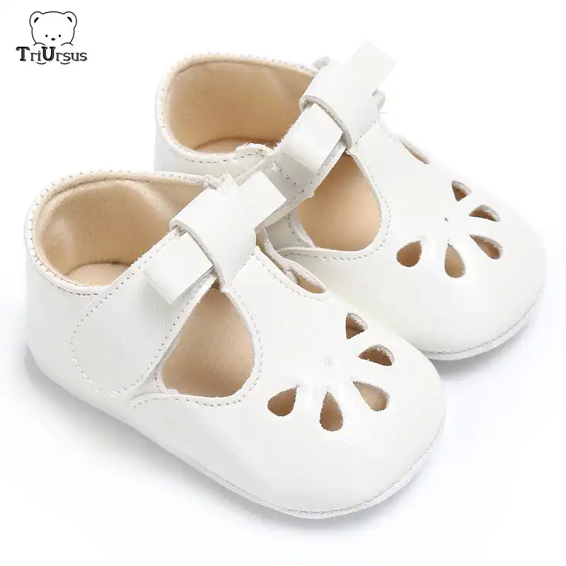 baby girl white sandals