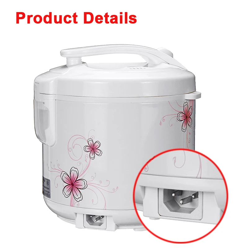 Efficient Electric Rice Cooker 2/3/4/5L Alloy Cast Iron Heating Pressure Cooker Soup Cake Maker Multicooker Kitchen Appliances