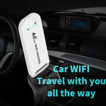 

100Mbps 4G LTE USB Wireless Network Card Adapter Universal White WiFi Modem Router For Laptop UMPC and MID Devices network card