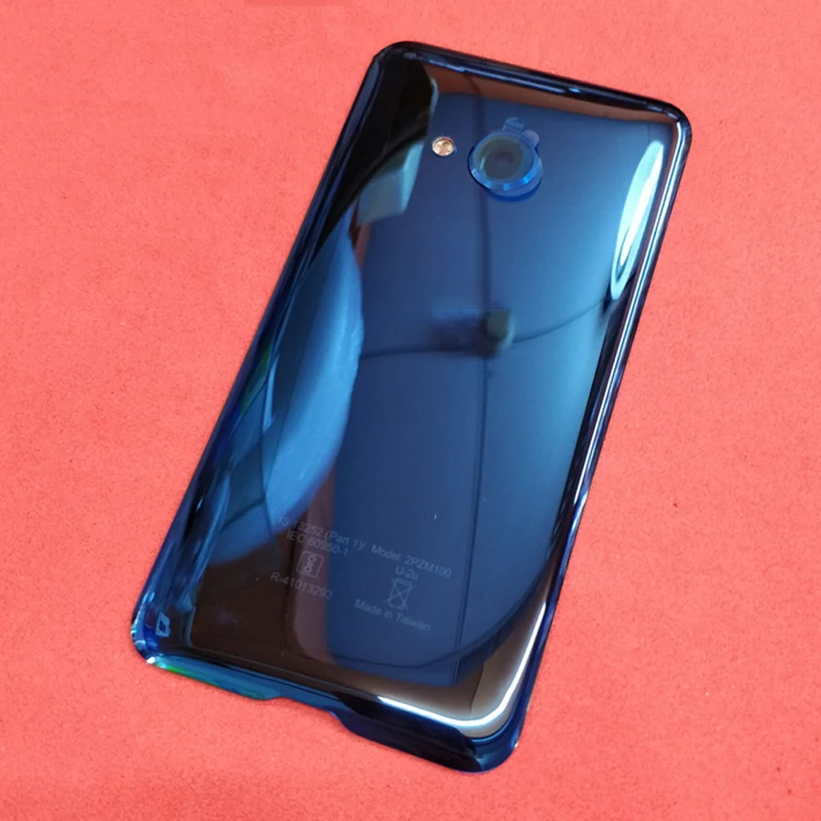Стеклянный задний корпус для HTC U Play/Alpine U-2u Крышка батарейного отсека задняя дверь U Play запасная часть с объективом камеры