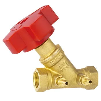 

DN20 Brass Balancing Valve Regulating Valve Female Thread Balancing Valve