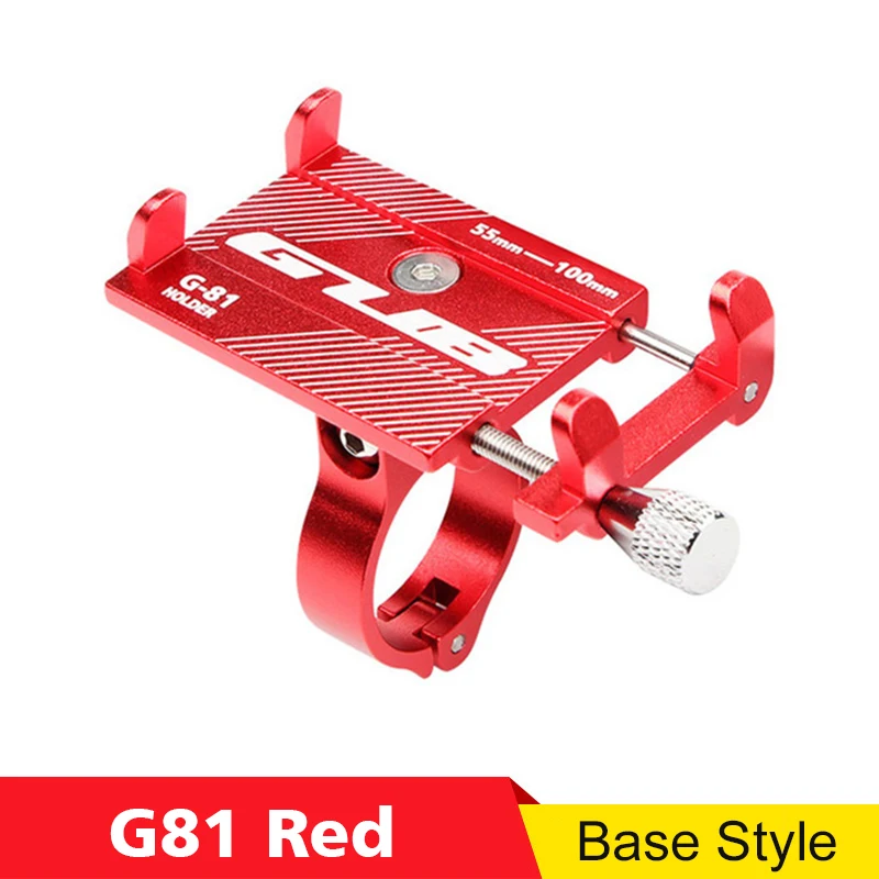 GUB алюминиевый держатель для телефона для велосипеда MTB дорожный велосипед держатель для телефона для мотоцикла USB Поддержка питания руль зажим подставка для 3," до 7,5" - Цвет: G81-Red
