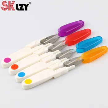 

1PCS 11.2X1.8CM Random Color Small Scissors For DIY Jewelry Making Tools Handmade Sewing Accessories Portable Tools