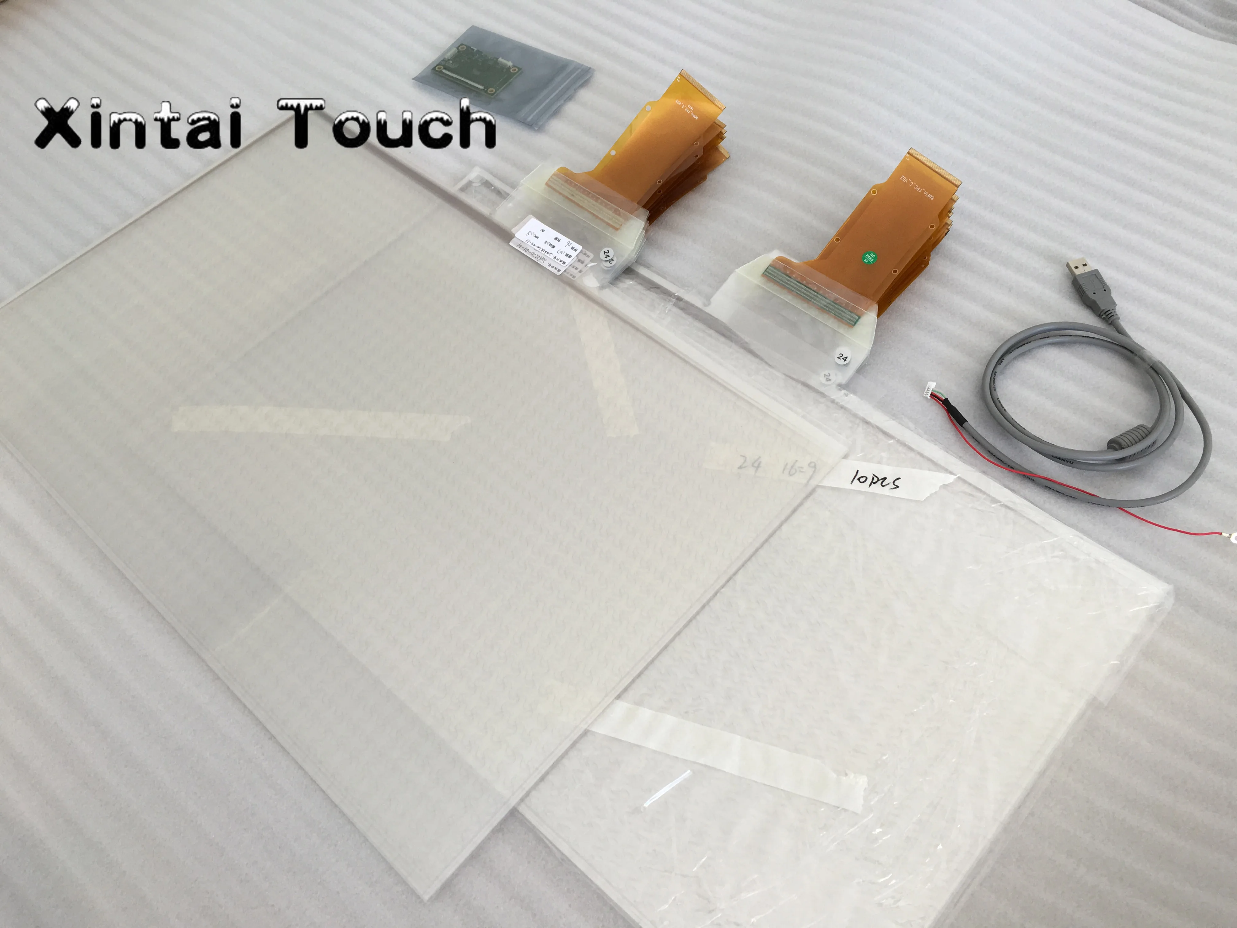 Сенсорная Интерактивная фольга Xintai Touch 15 6 дюйма 10 точек | Компьютеры и офис