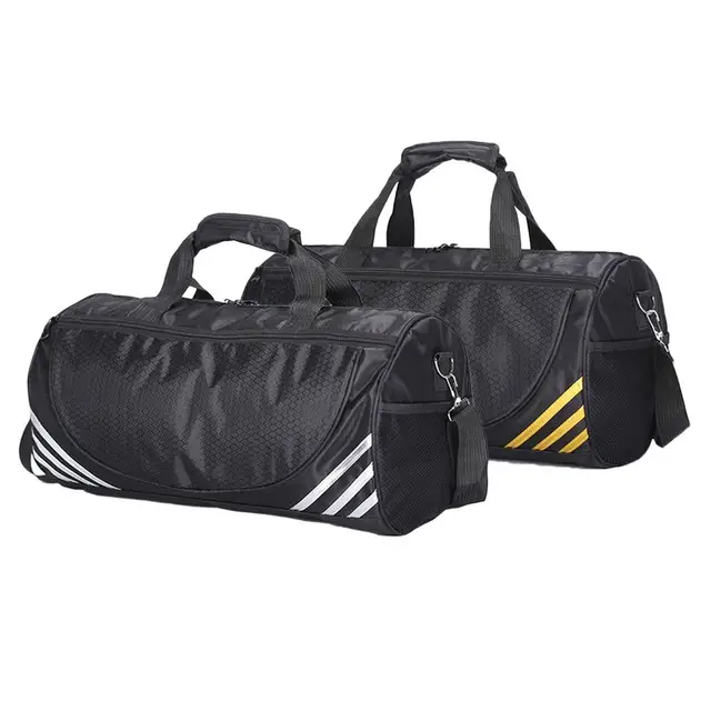 US $7.08 Waterproof nylon yoga bag shoulder cylinder Taekwondo backpack travel bag fitness sports bag breath
