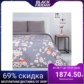 

Bedspread "Ethel" 2 joint ventures Evening garden, 180x220 cm, microfiber 5092831
