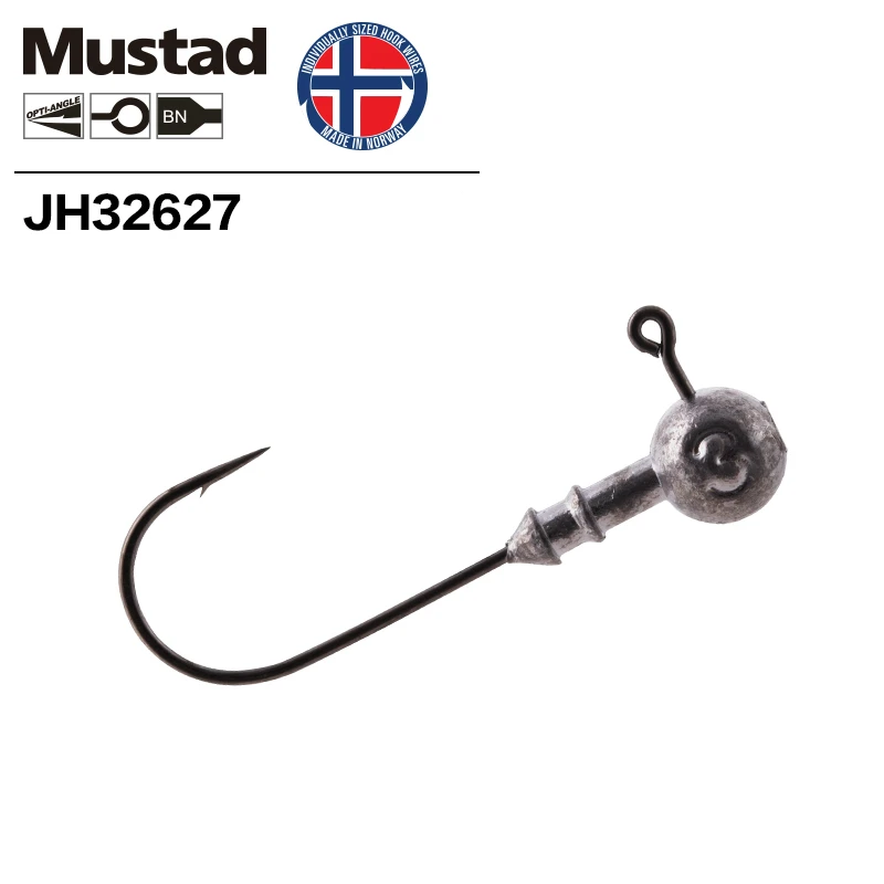 Norway Mustad джиг голова рыболовный крючок круглая свинцовая головка приманка твердая приманка мягкий червь джиг Крючки 3g 5g 7g Мягкая приманка окунь Pesca