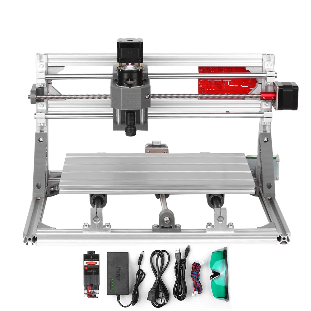 Обновленная версия CNC 3018 GRBL управления DIY Мини CNC машины рабочей области 300*180*40 мм