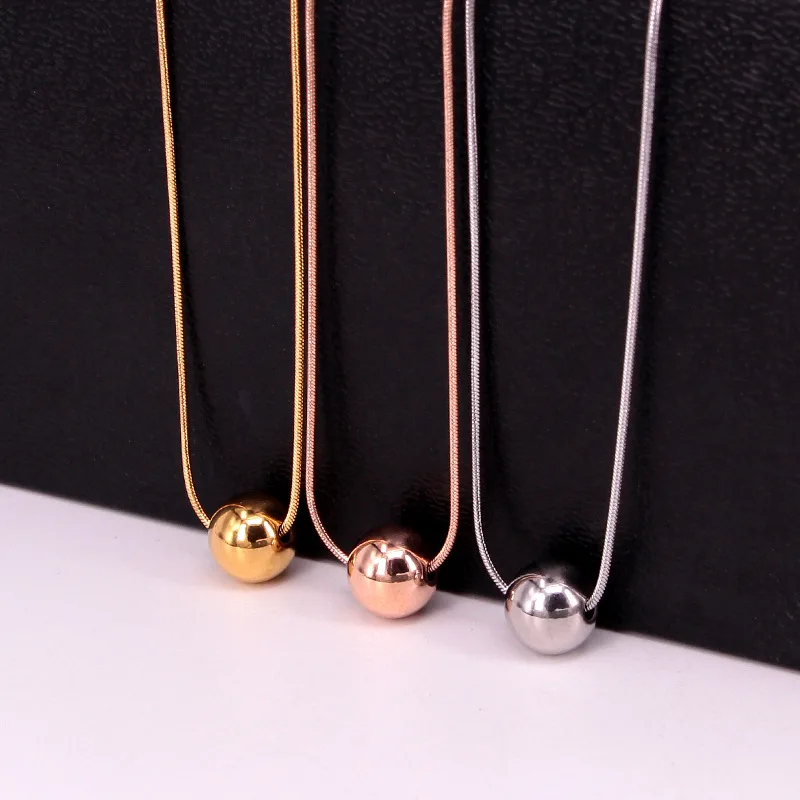 Ball Pendant Necklace
