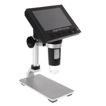 

1000X Digital Microscope Camera 4.3" Screen Soldering Magnifier Tool with Holder