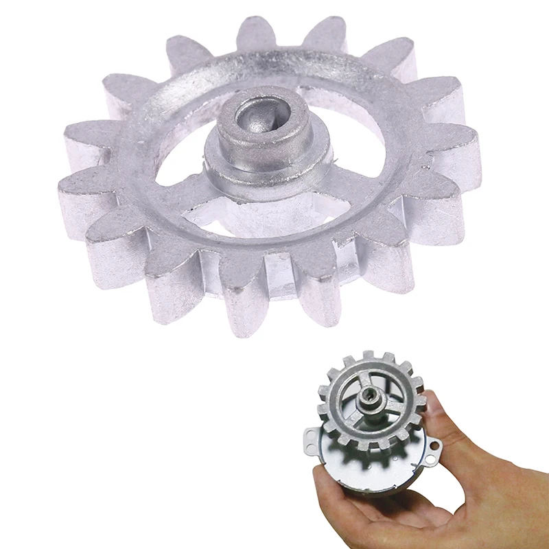 DIY Part Automatic Revolving Mini Replacement Heat Resistant Aluminum Barbecue Frame Gear Hardware Easy Instal 1X