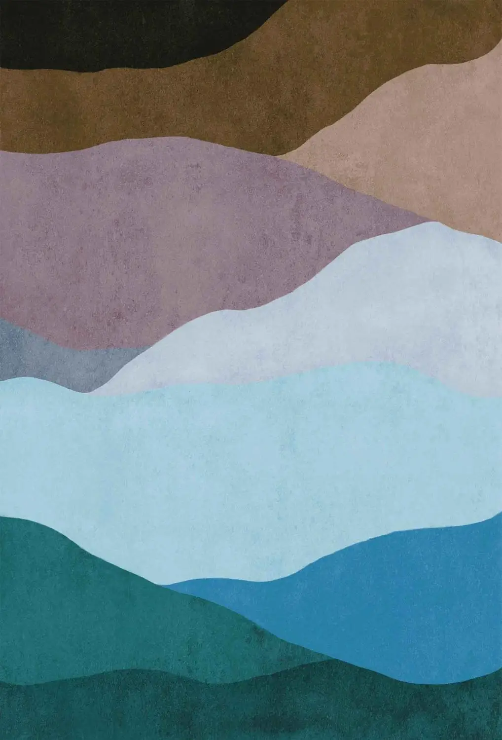 NDC5058B MASAR абстрактный холм Фреска детская комната прикроватный детский сад игровая площадка фон Настенные обои против формы - Цвет: NDC5058B