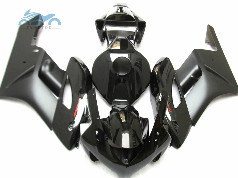 ABS пластик Инъекции обтекатель комплект Подходит для Honda CBR1000RR 2004 2005 CBR 1000RR 04 05 послепродажный спортивный обтекатель наборы черный KR20