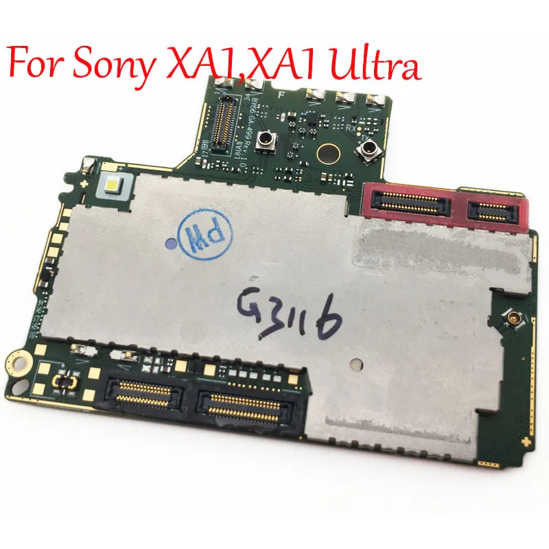 Оригинальная разблокированная материнская плата для Sony Xperia XA1 G3116 G3125 G3121 G3112 Ultra