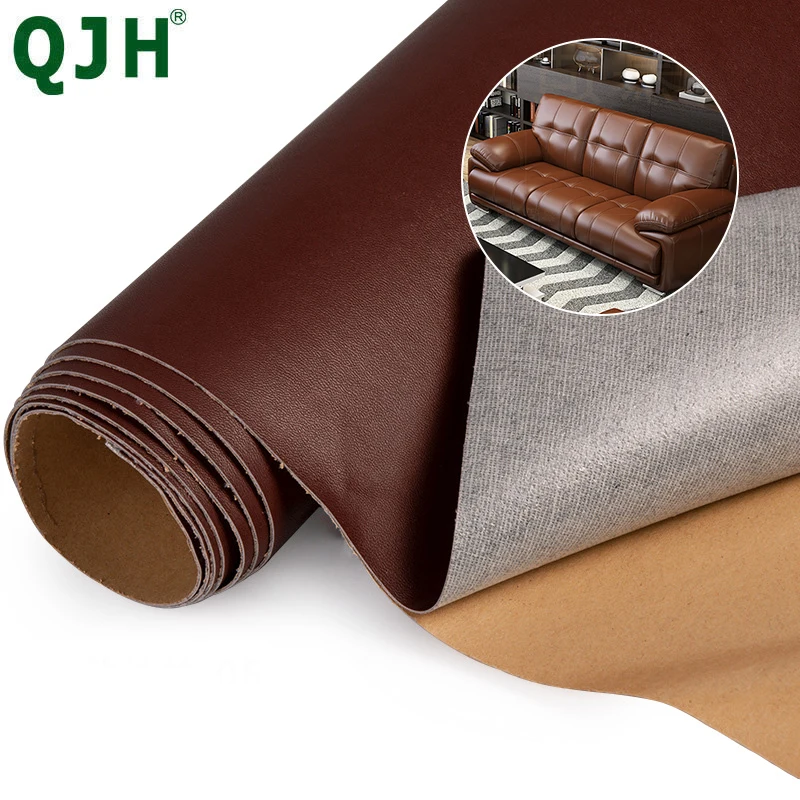 50cm/1m/2m Length PU Leather Self Adhesive Fix Subsidies Simulation skin  back Since the Sticky Rubber Patch Leather Sofa Fabrics